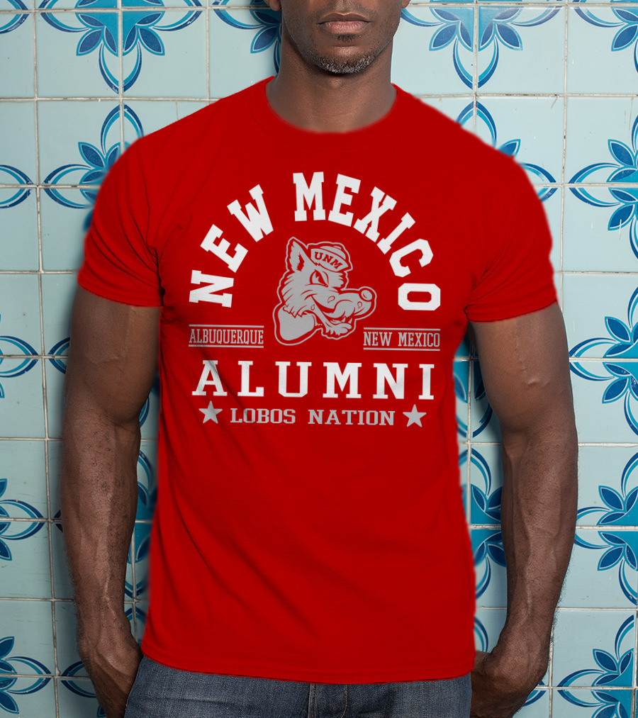 New Mexico Alumni UNM Lobos Nation Albuquerque T-Shirt