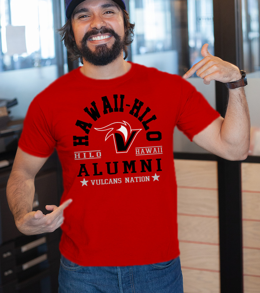 Hawaii-Hilo Vulcans Alumni Vulcans Nation Hilo Hawaii T-Shirt