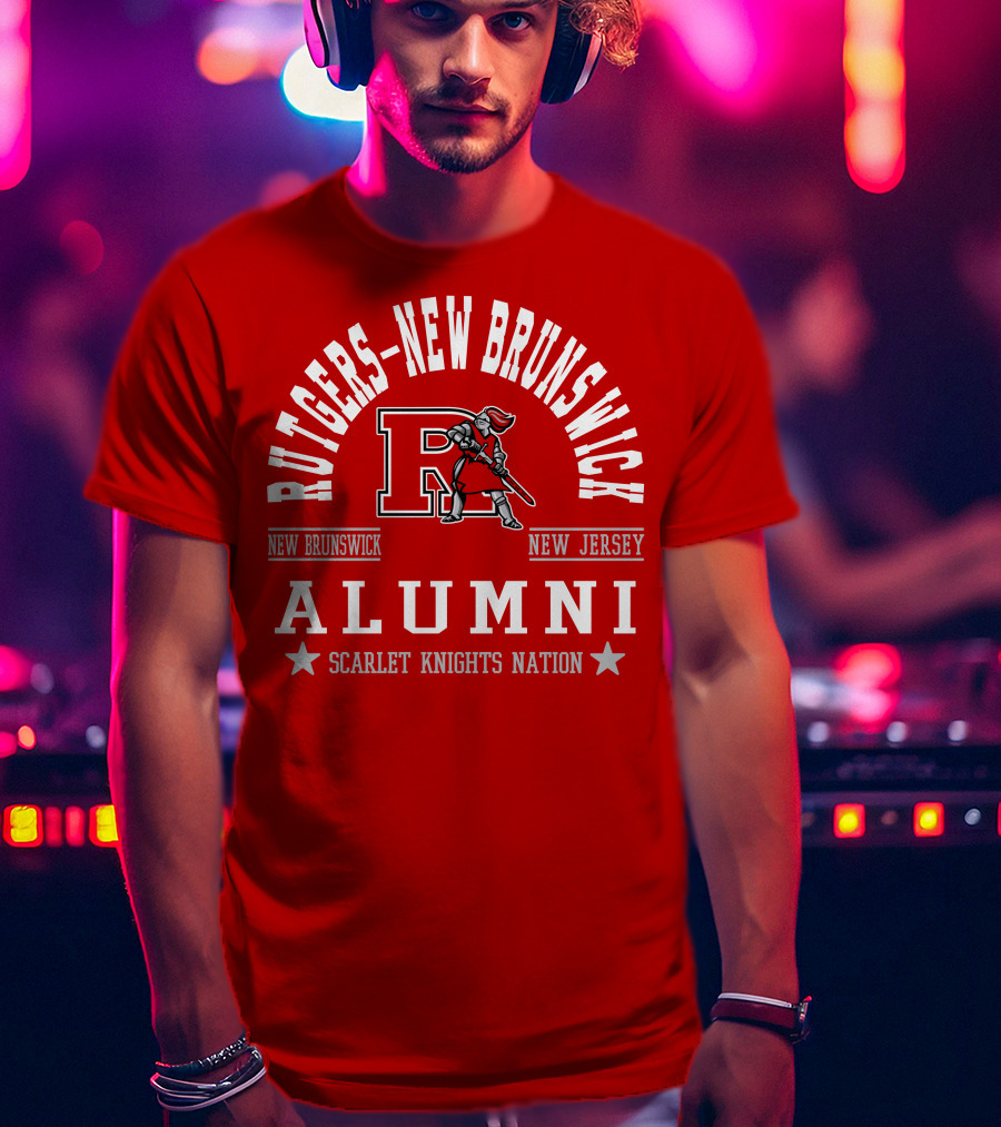 Rutgers-New Brunswick New Jersey Alumni Scarlet Knights Nation T-Shirt