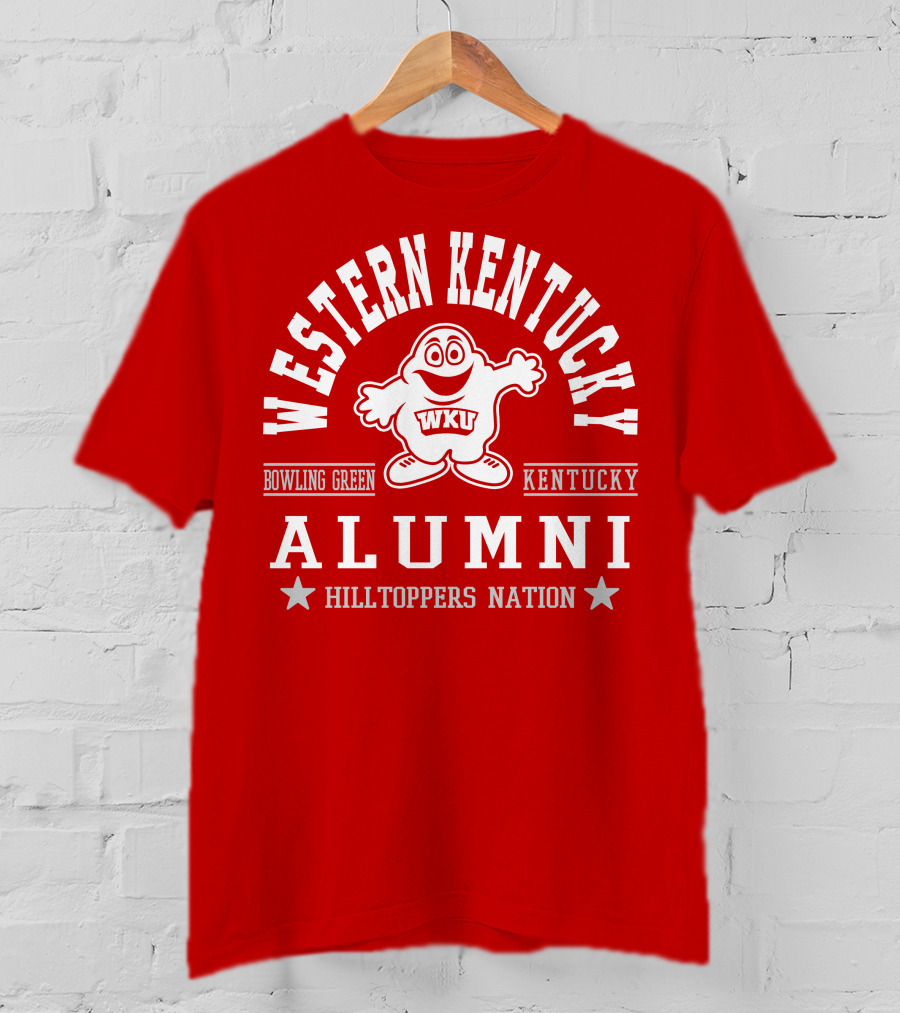 Western Kentucky Alumni Hilltoppers Nation Bowling Green Kentucky WKU T-Shirt