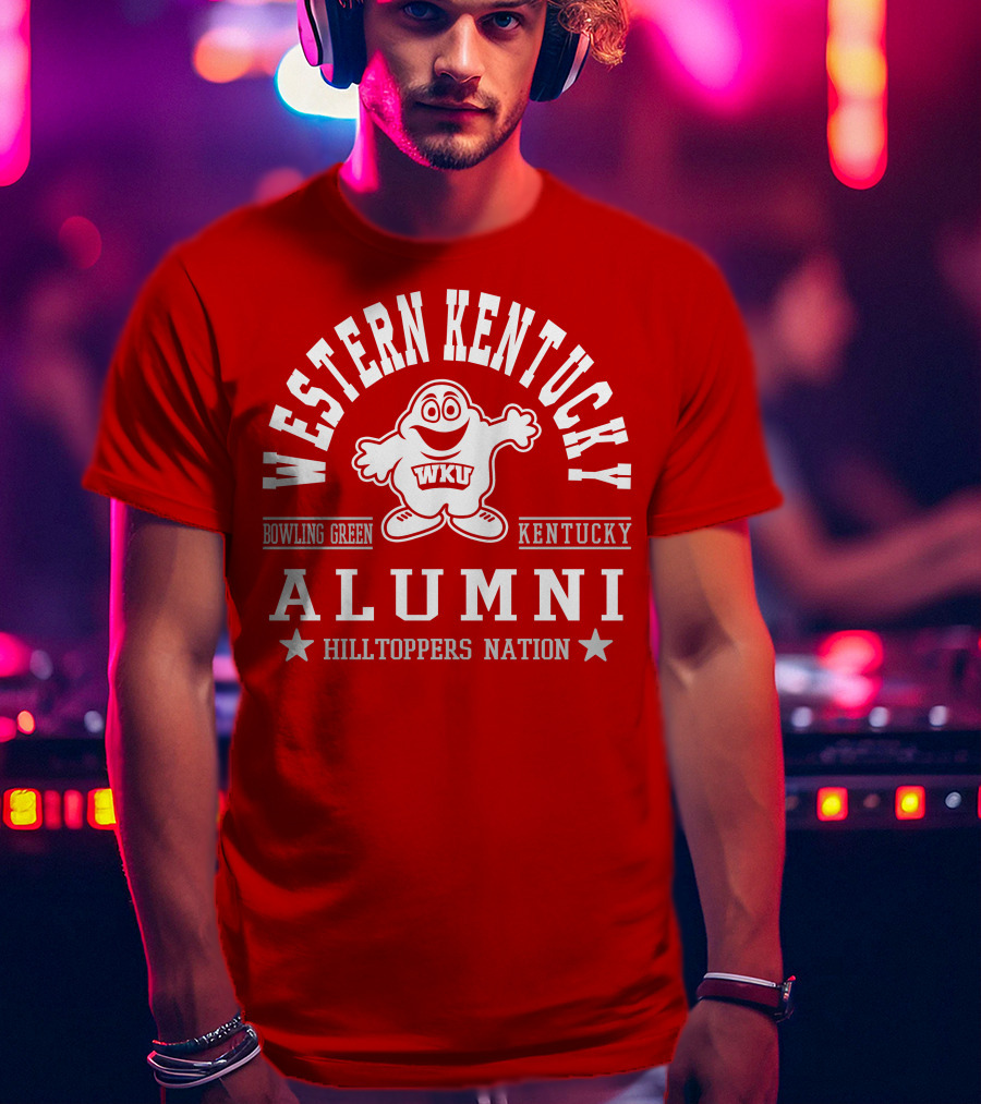 Western Kentucky Alumni Hilltoppers Nation Bowling Green Kentucky WKU T-Shirt