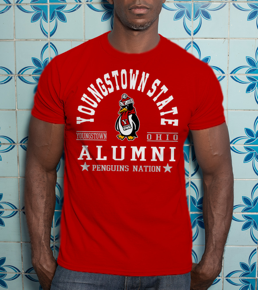 Youngstown State Ohio Alumni Penguins Nation T-Shirt
