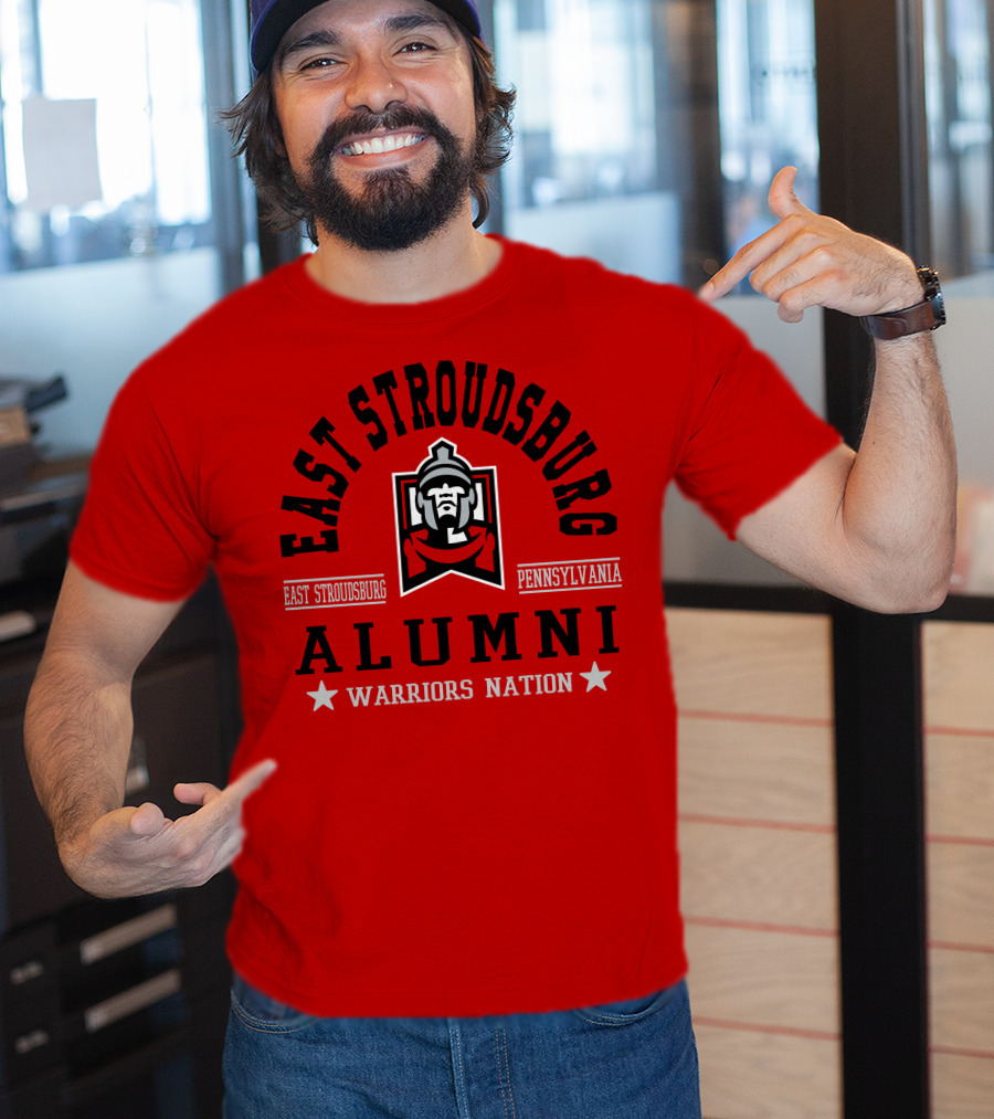East Stroudsburg Alumni Warriors Nation Pennsylvania T-Shirt