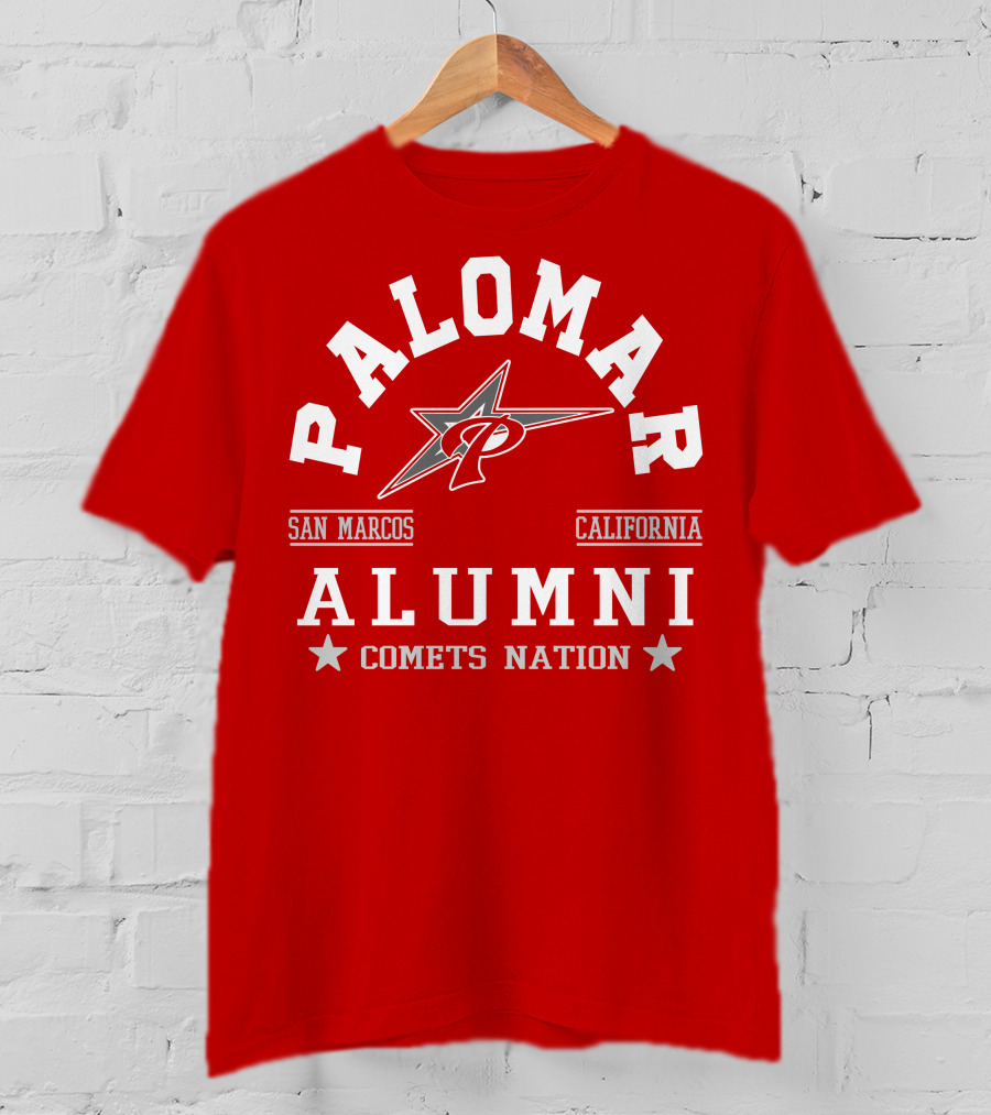 Palomar Alumni Comets Nation San Marcos California T-Shirt