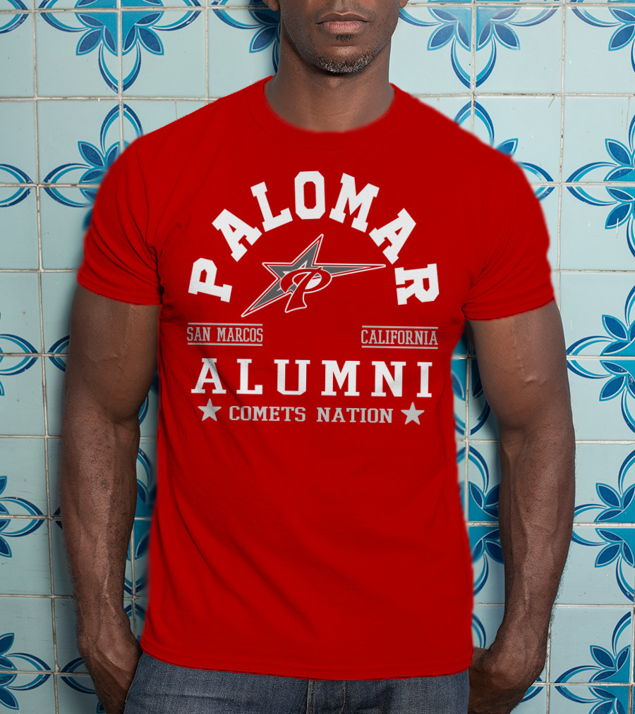 Palomar Alumni Comets Nation San Marcos California T-Shirt