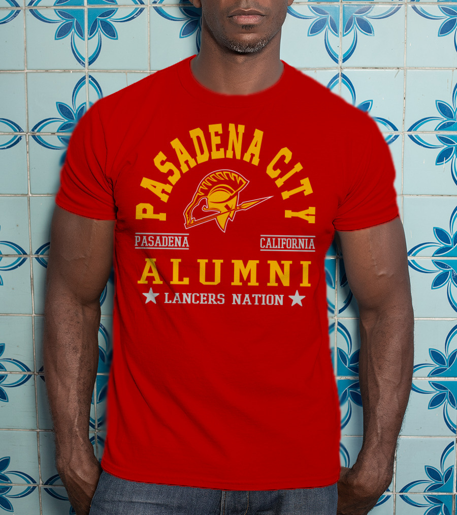 Pasadena City Alumni Lancers Nation Pasadena California T-Shirt