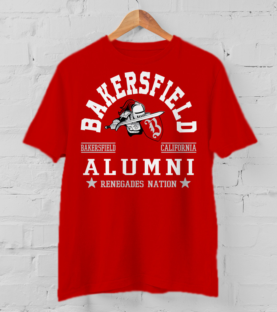 Bakersfield California Alumni Renegades Nation T-Shirt
