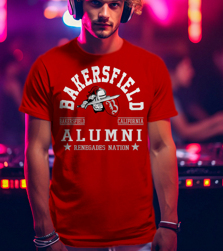 Bakersfield California Alumni Renegades Nation T-Shirt