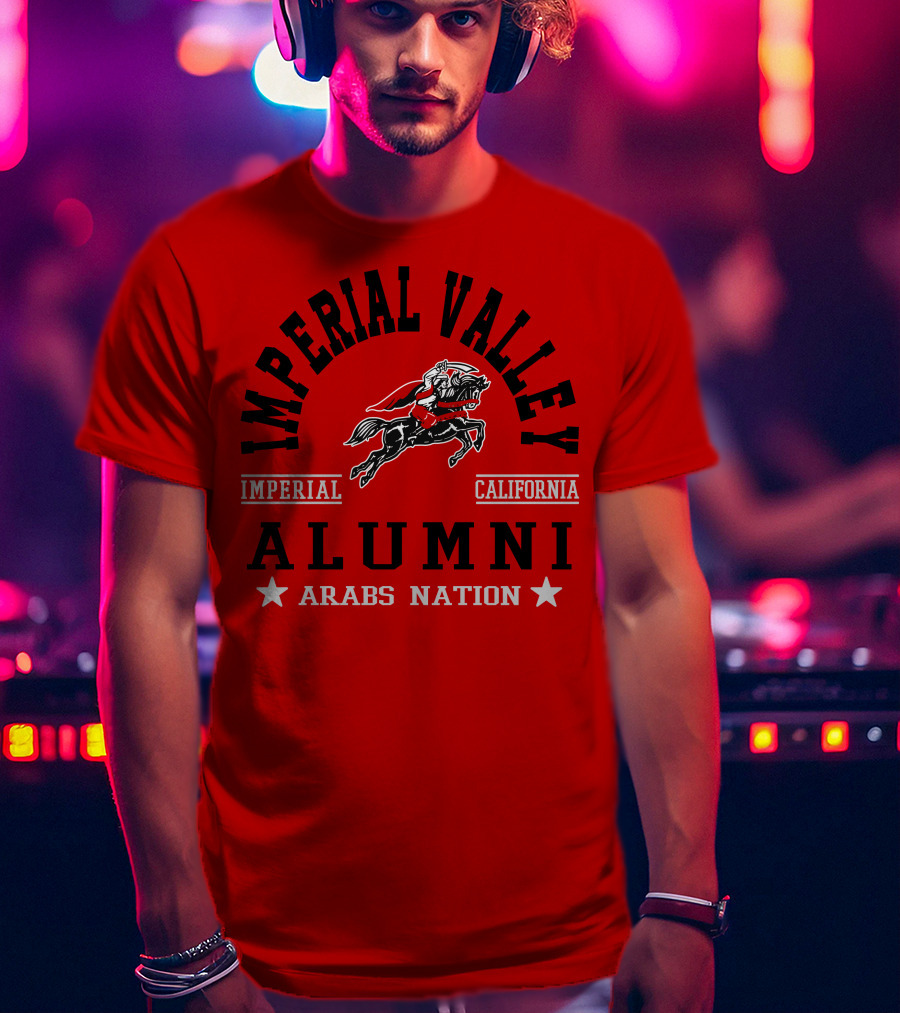 Imperial Valley California Alumni Arabs Nation T-Shirt
