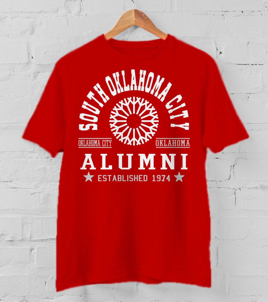 South Oklahoma City Alumni Established 1974 Oklahoma T-Shirt