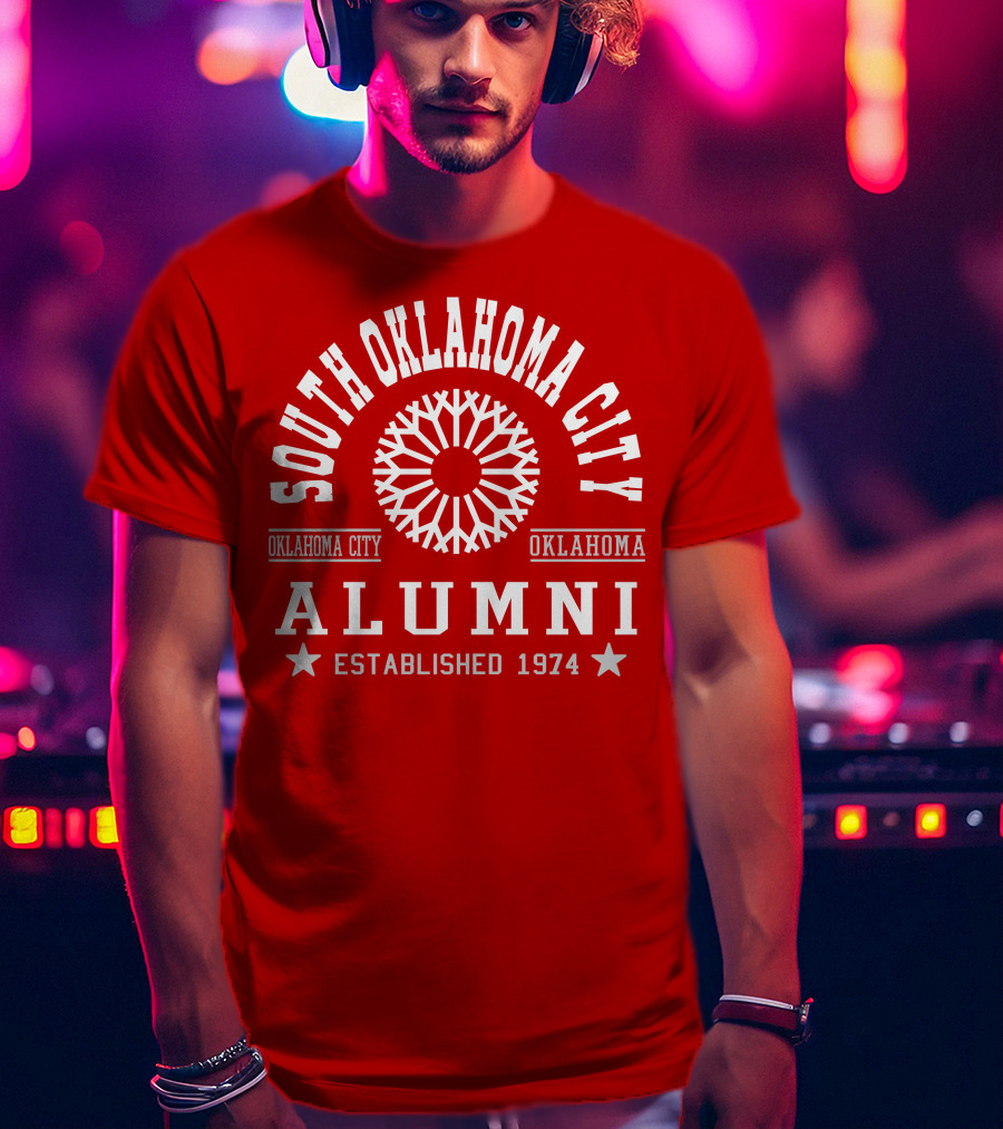 South Oklahoma City Alumni Established 1974 Oklahoma T-Shirt