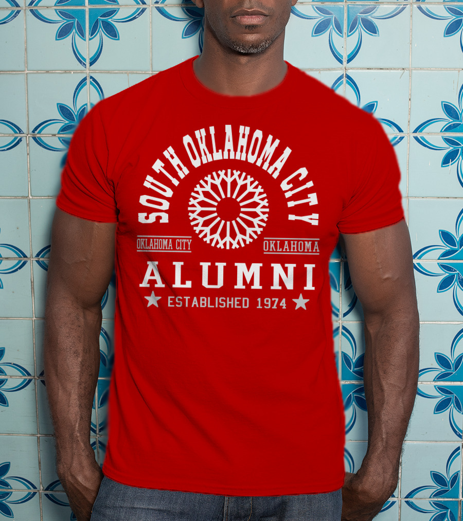 South Oklahoma City Alumni Established 1974 Oklahoma T-Shirt