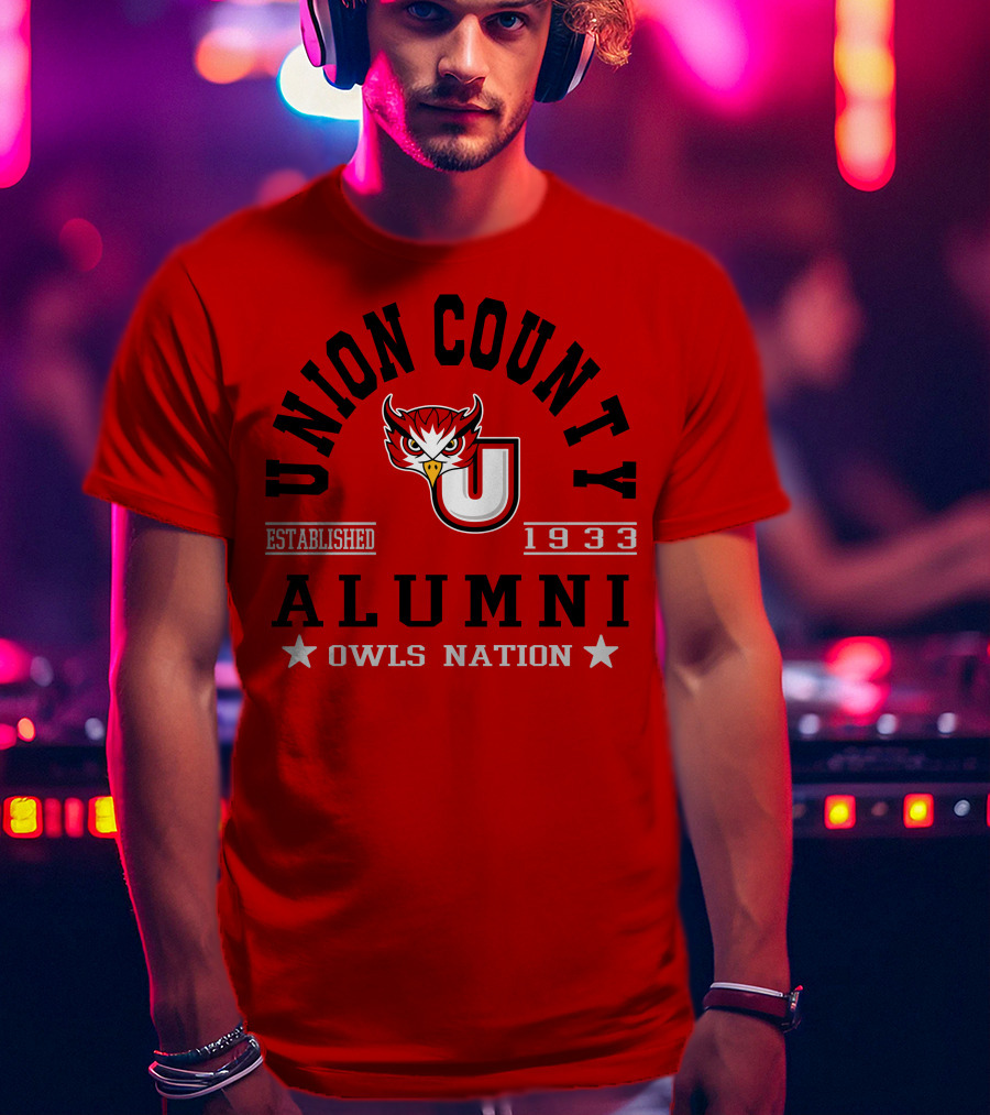 Union County Alumni Owls Nation Established 1933 T-Shirt