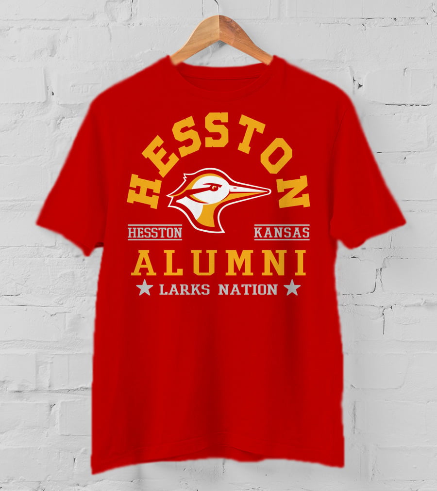 Hesston Kansas Alumni Larks Nation Hesston T-Shirt