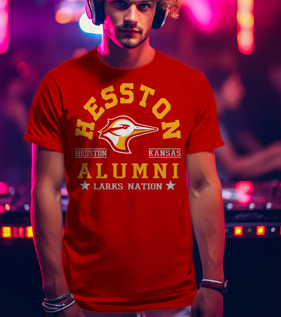 Hesston Kansas Alumni Larks Nation Hesston T-Shirt