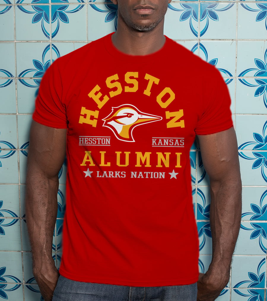 Hesston Kansas Alumni Larks Nation Hesston T-Shirt