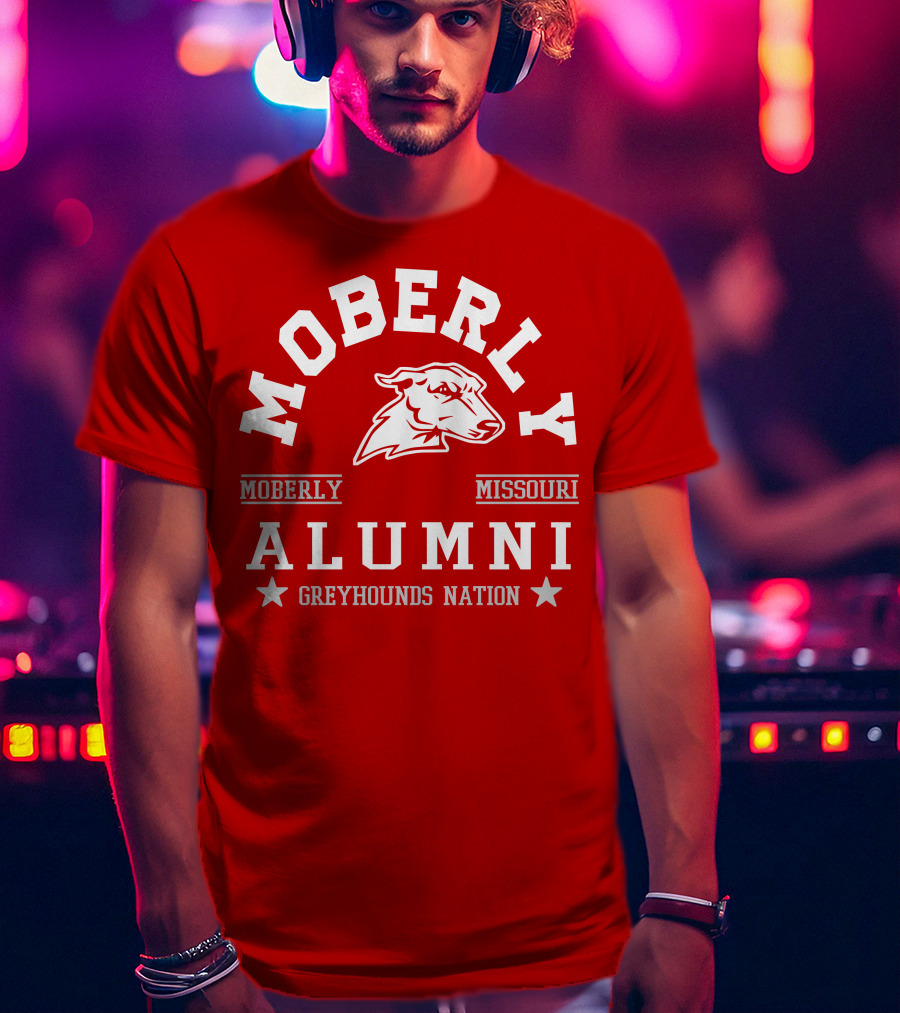 Moberly Missouri Alumni Greyhounds Nation T-Shirt