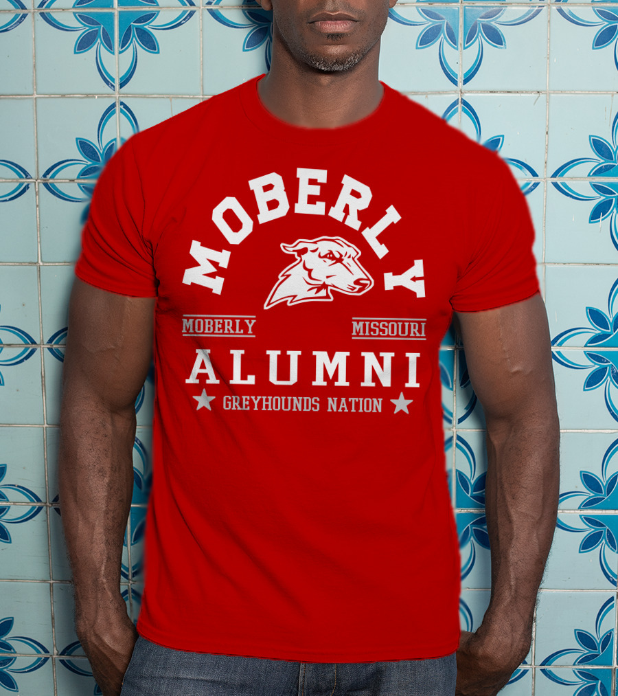 Moberly Missouri Alumni Greyhounds Nation T-Shirt