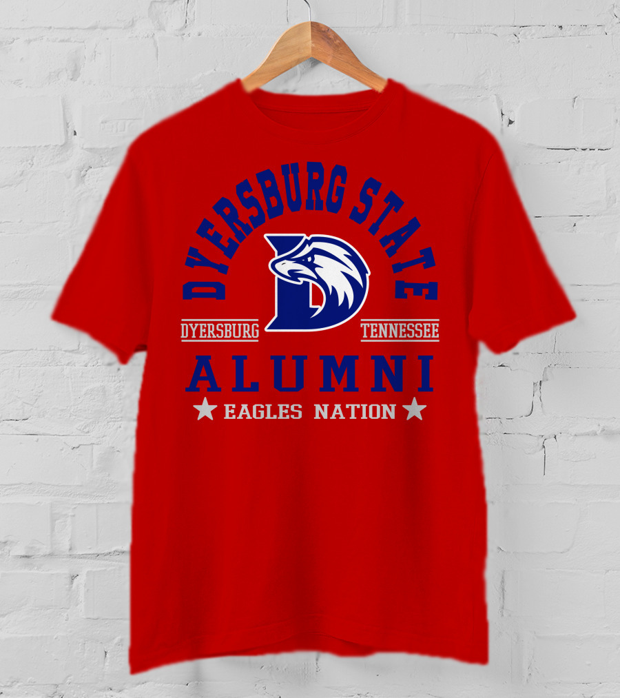 Dyersburg State Alumni Eagles Nation Tennessee T-Shirt