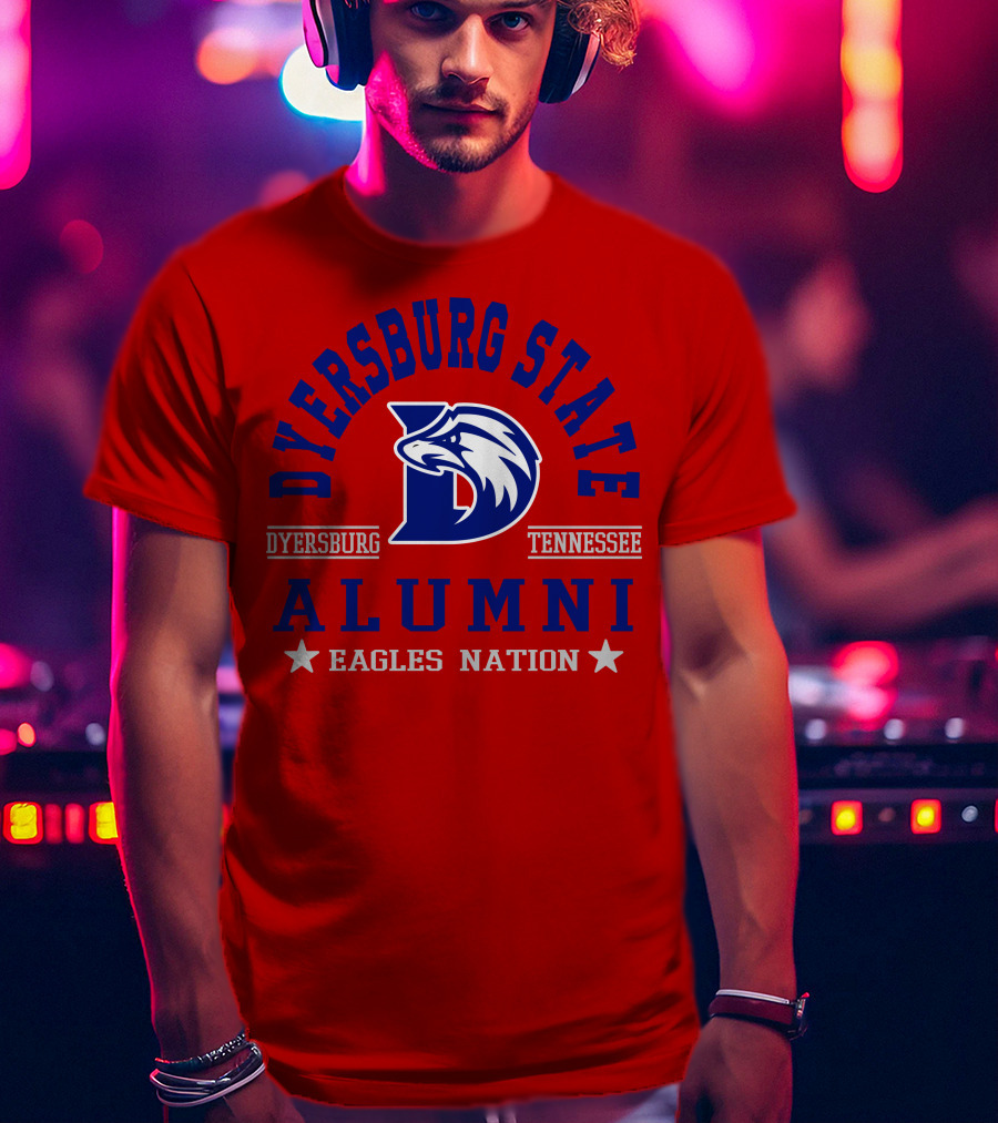 Dyersburg State Alumni Eagles Nation Tennessee T-Shirt