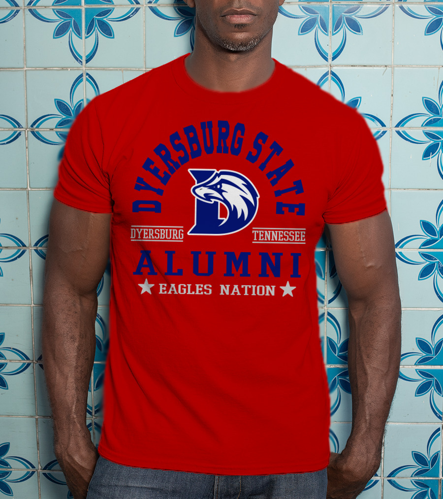 Dyersburg State Alumni Eagles Nation Tennessee T-Shirt