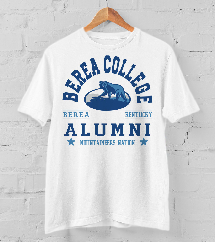 Berea College Alumni Kentucky Mountaineers Nation Bear T-Shirt
