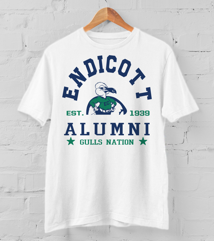 Endicott Alumni Gulls Nation Est. 1939 T-Shirt