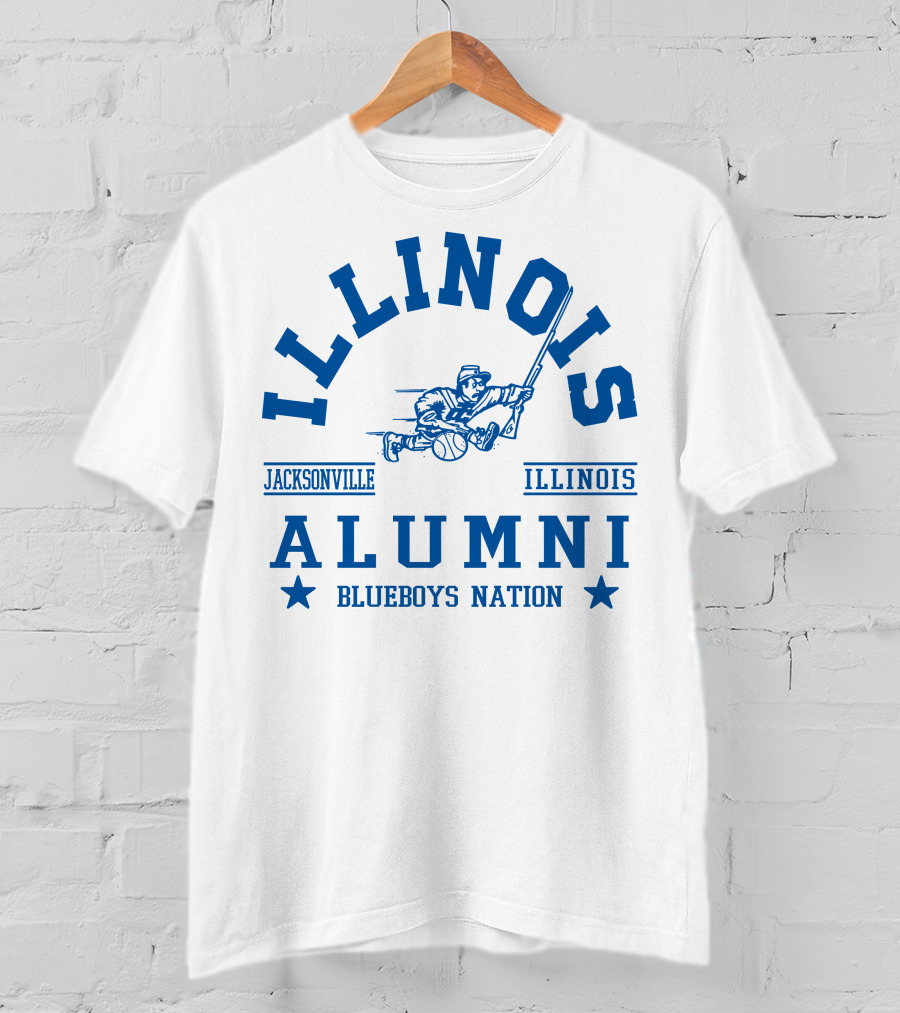 Illinois Alumni Blueboys Nation Jacksonville T-Shirt