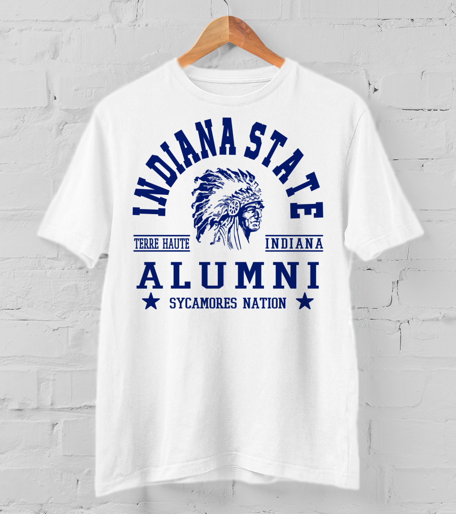 Indiana State Alumni Terre Haute Sycamores Nation T-Shirt