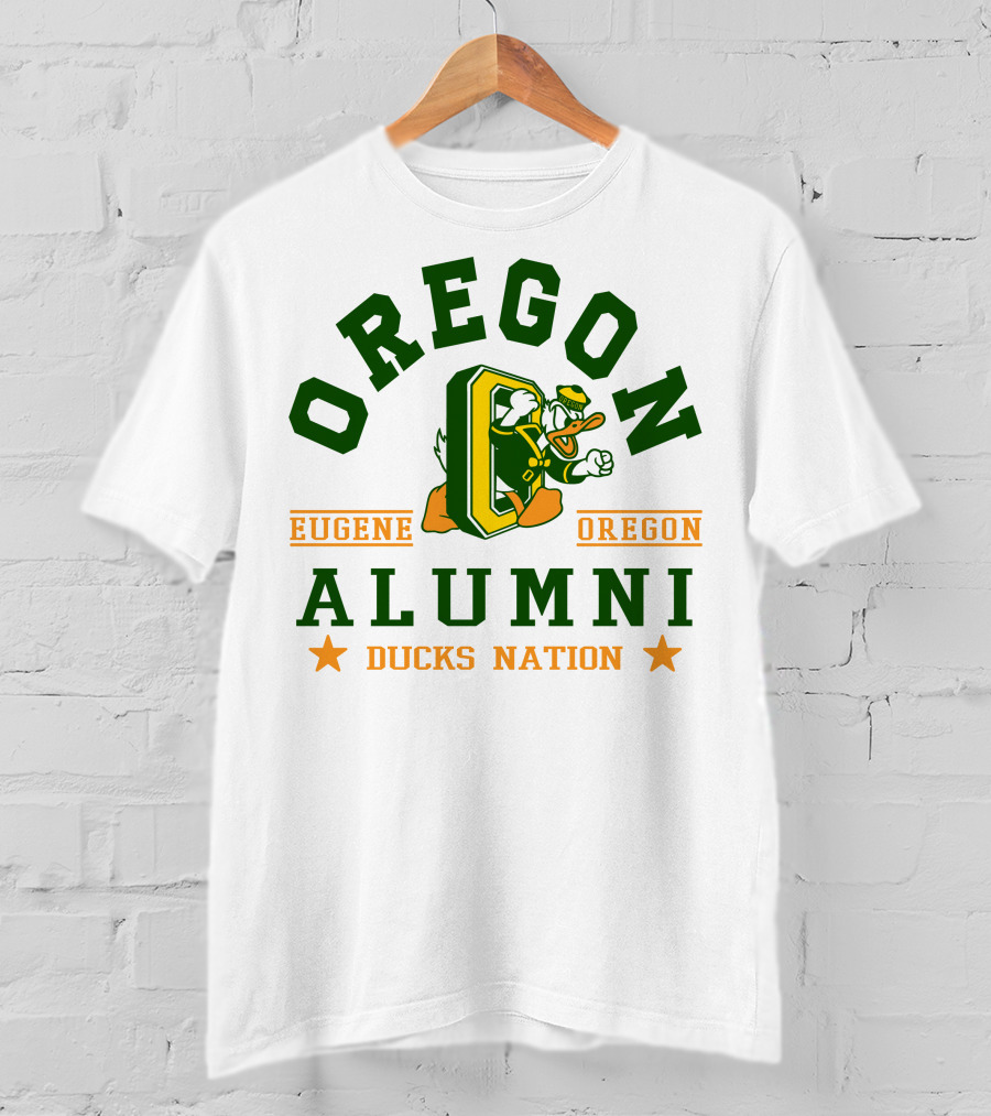 Oregon Alumni Eugene Ducks Nation T-Shirt