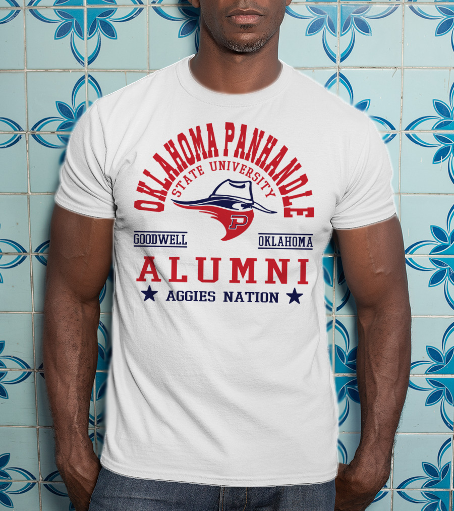 Oklahoma Panhandle State University Alumni Aggies Nation Goodwell Oklahoma T-Shirt