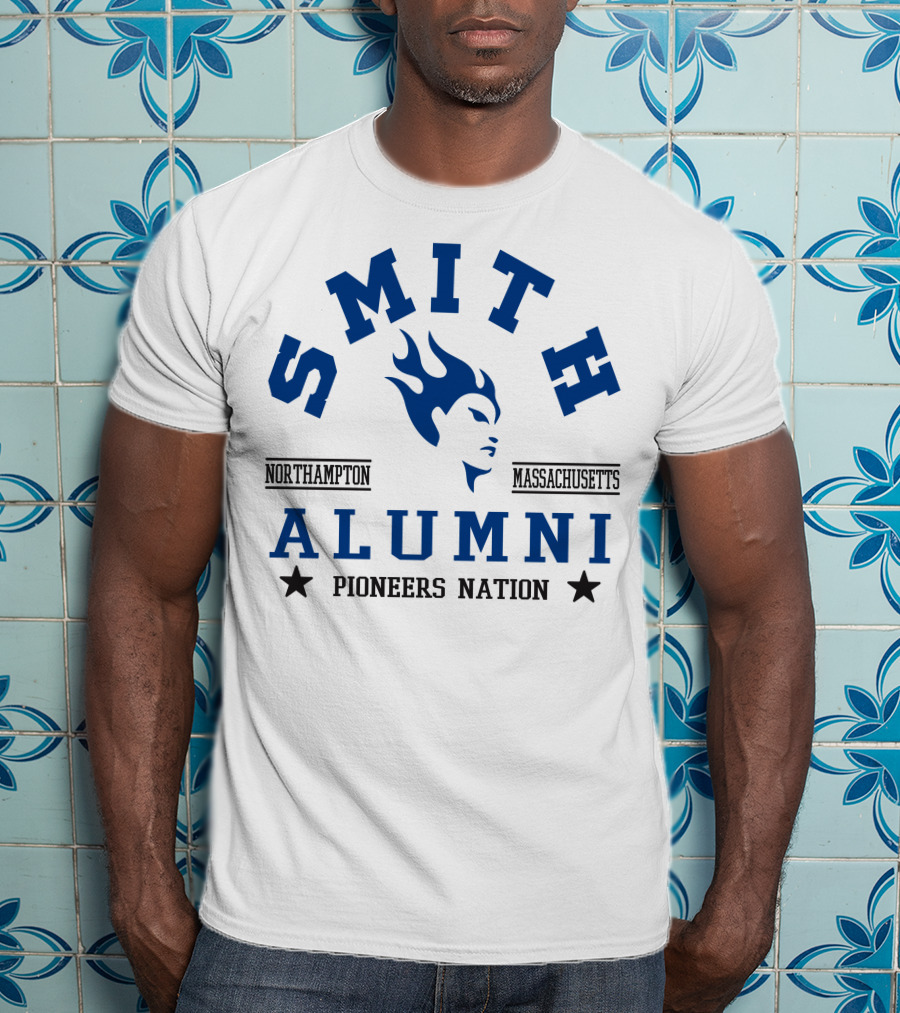 Smith College Alumni Northampton Massachusetts Pioneers Nation T-Shirt