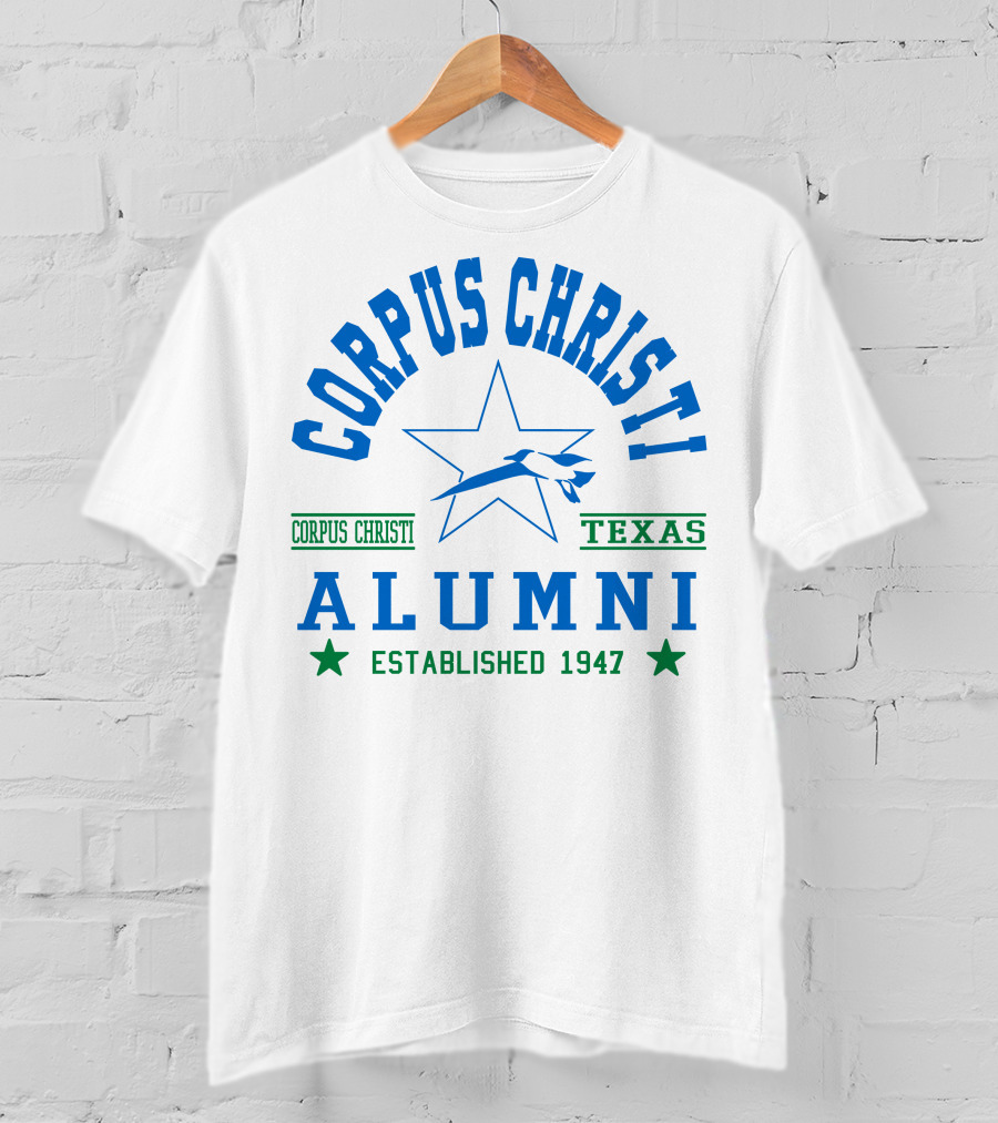 Corpus Christi Texas Alumni Established 1947 T-Shirt