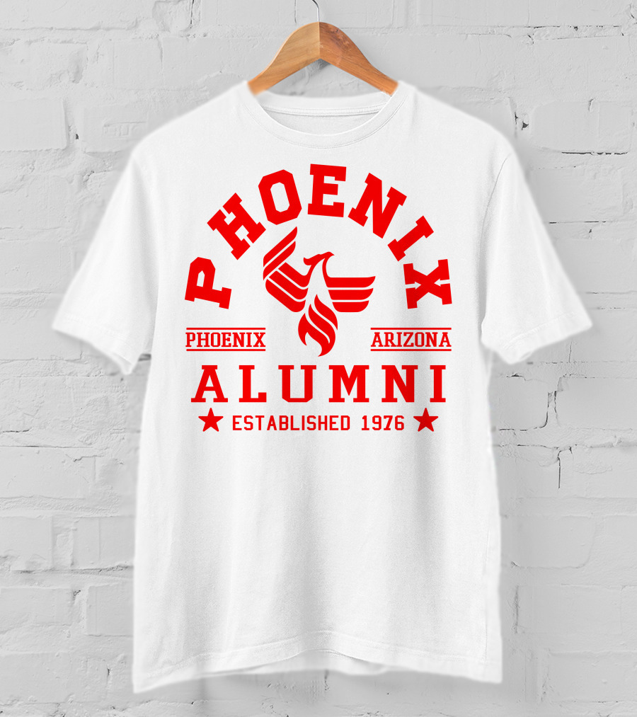 Phoenix Arizona Alumni Established 1976 T-Shirt