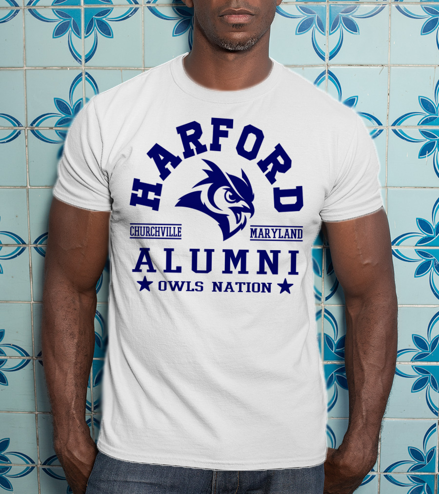 Harford Alumni Owls Nation Churchville Maryland T-Shirt
