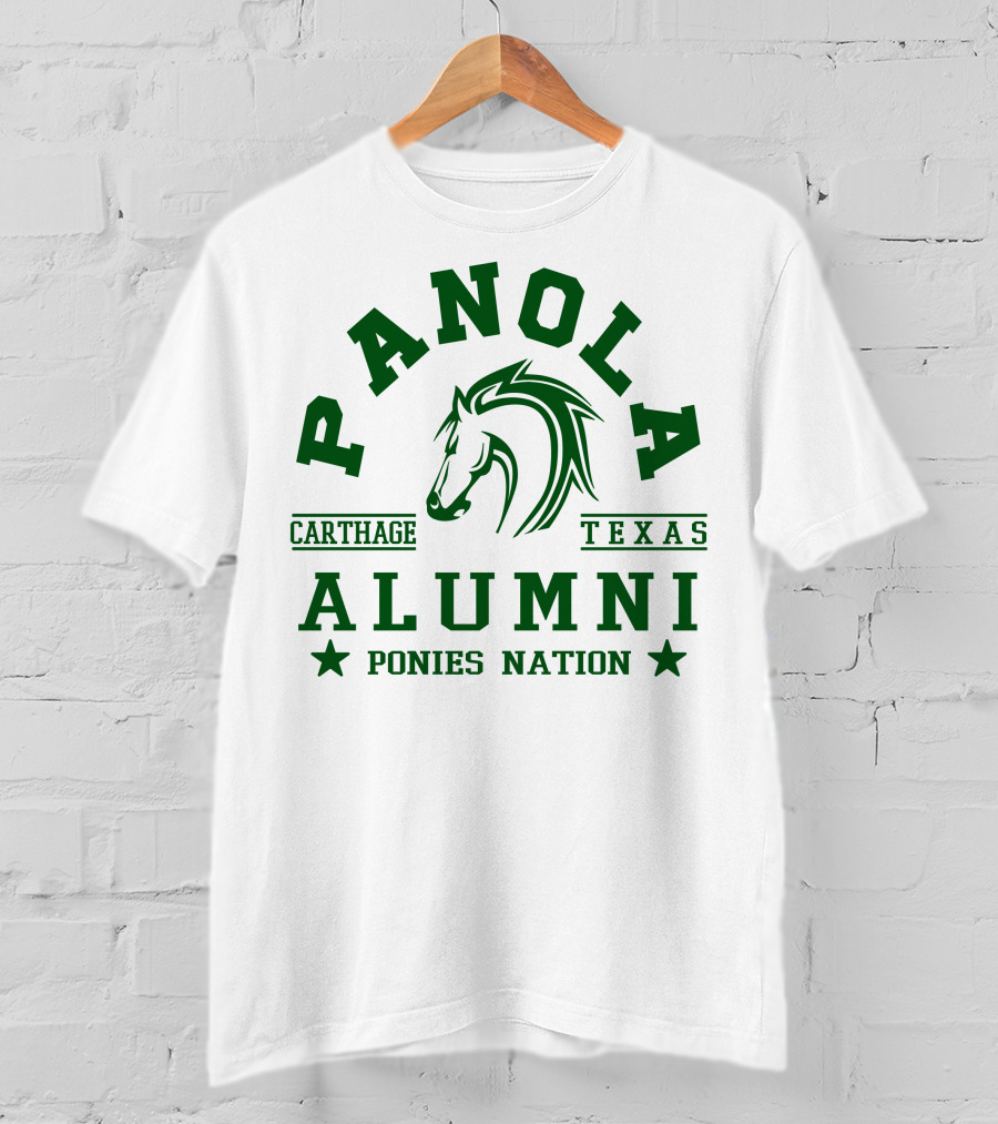 Panola Carthage Texas Alumni Ponies Nation T-Shirt