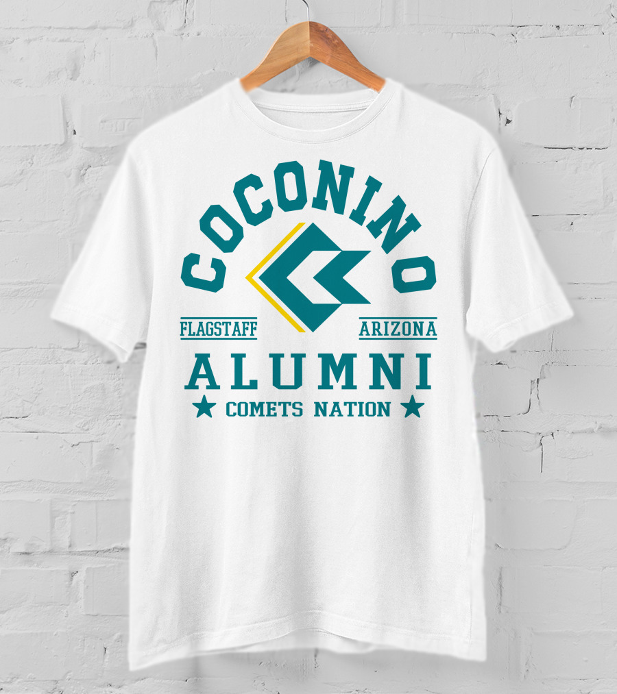 Coconino Alumni Flagstaff Arizona Comets Nation T-Shirt