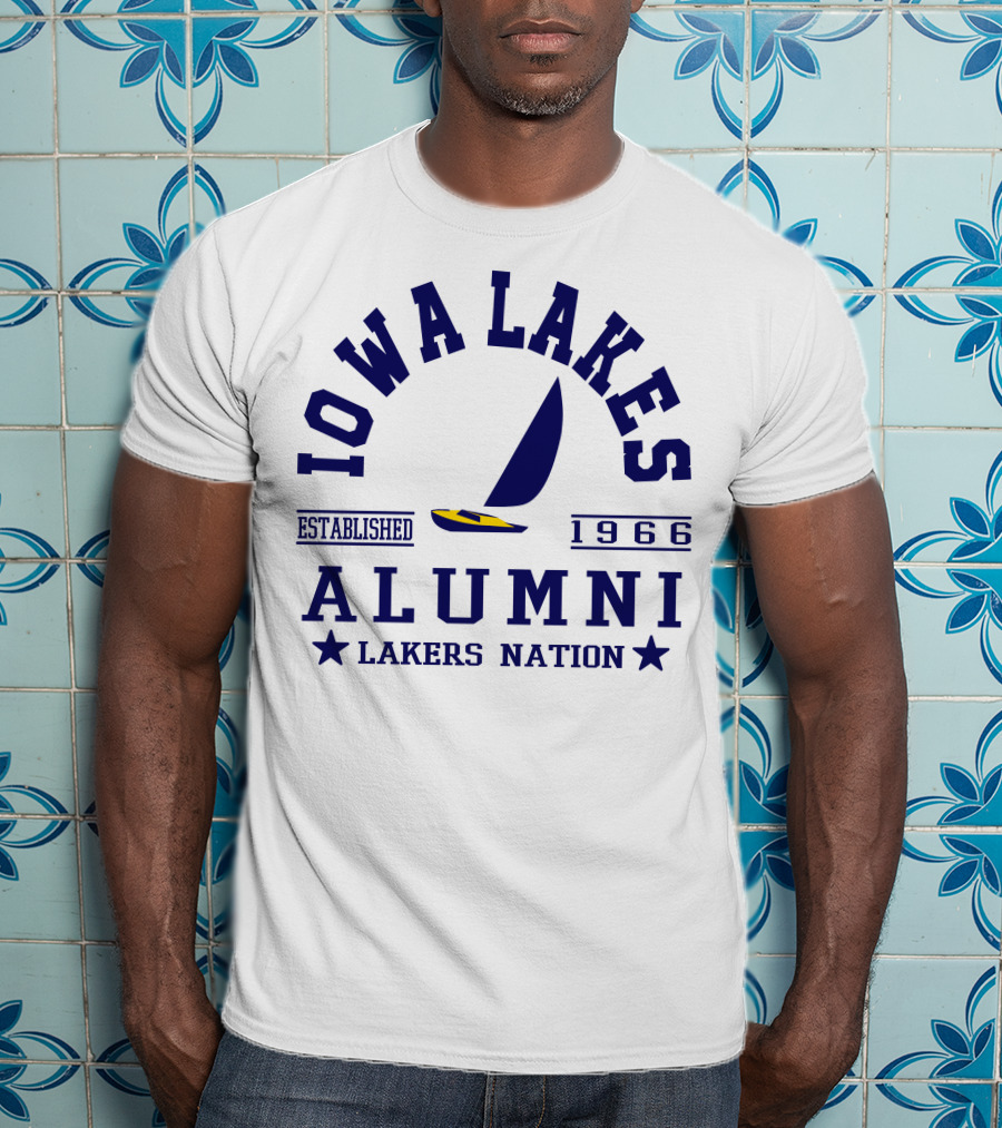 Iowa Lakes Alumni Established 1966 Lakers Nation T-Shirt