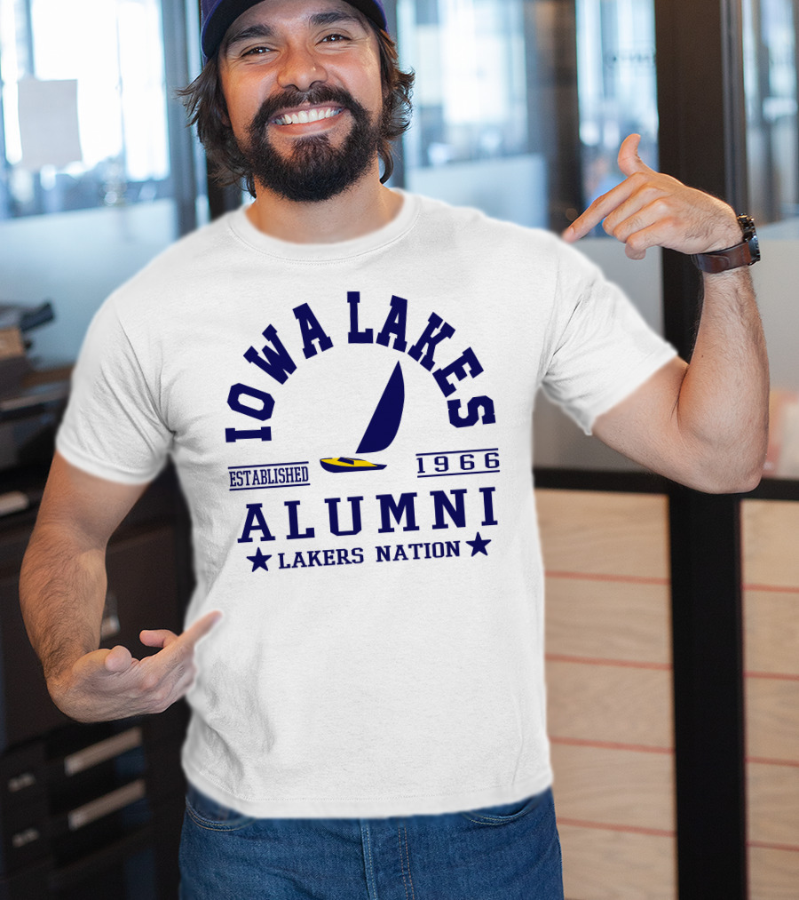 Iowa Lakes Alumni Established 1966 Lakers Nation T-Shirt