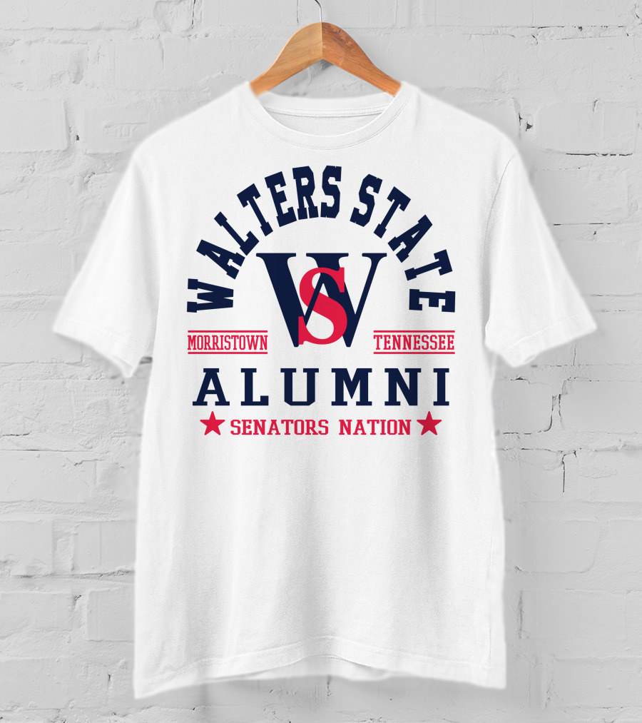 Walters State Alumni Morristown Tennessee Senators Nation T-Shirt