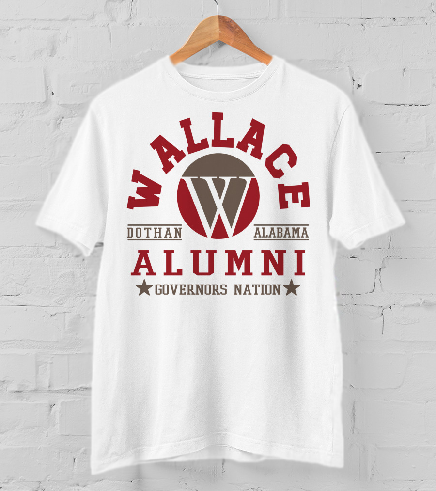 Wallace Dothan Alabama Alumni Governors Nation T-Shirt