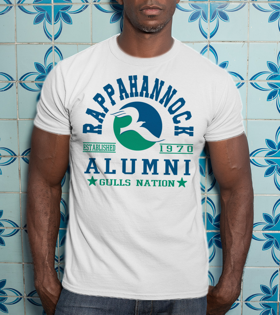 Rappahannock Alumni Established 1970 Gulls Nation T-Shirt