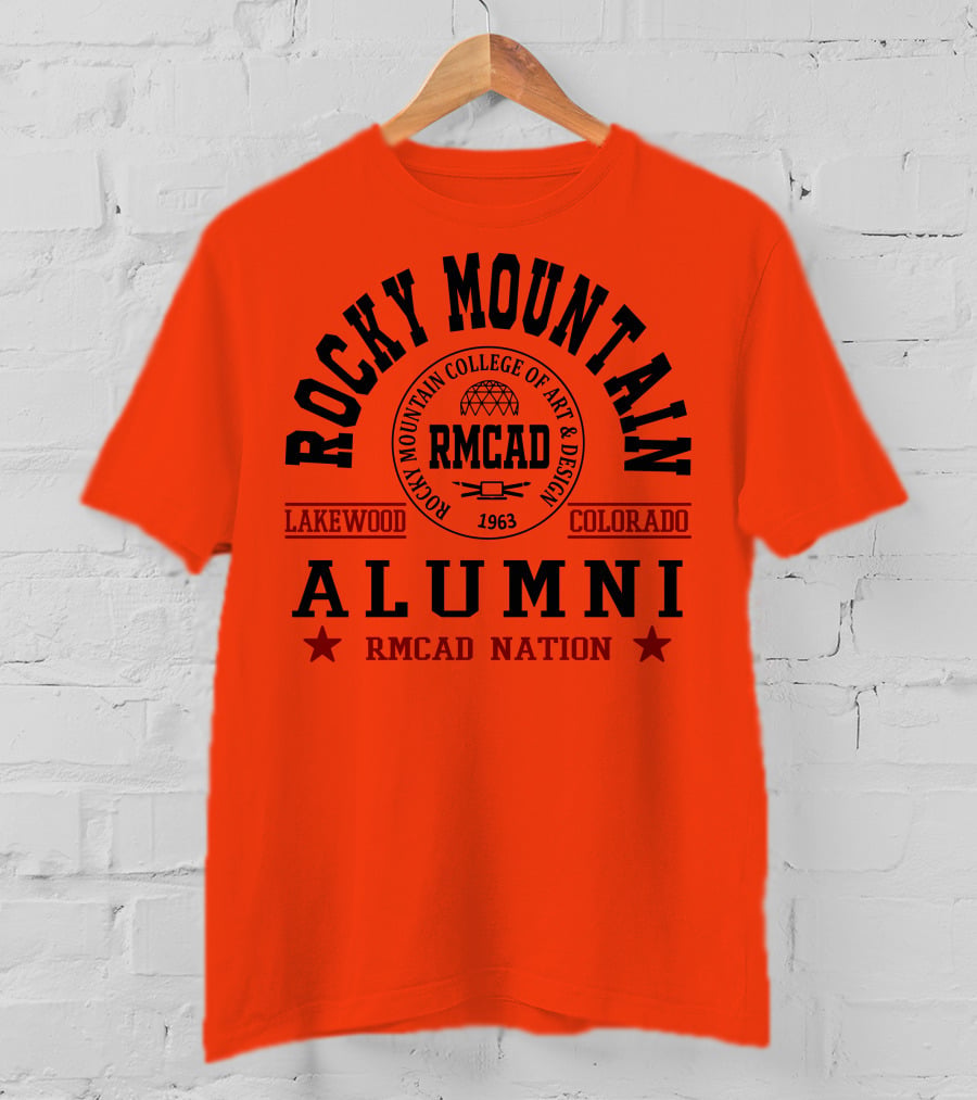 Rocky Mountain College Of Art And Design Alumni Lakewood Colorado RMCAD Nation T-Shirt