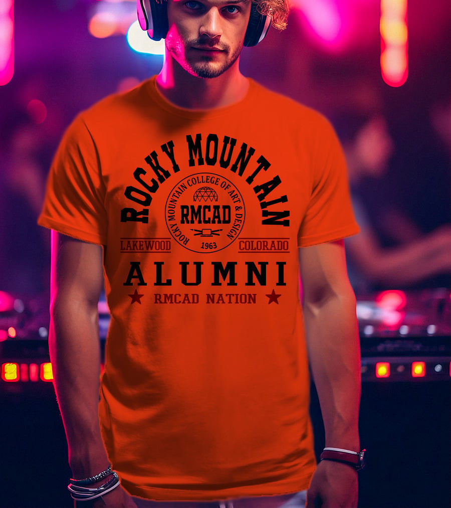 Rocky Mountain College Of Art And Design Alumni Lakewood Colorado RMCAD Nation T-Shirt