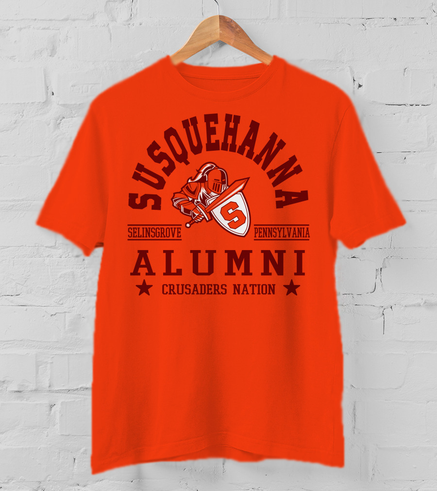 Susquehanna Alumni Crusaders Nation Selinsgrove Pennsylvania T-Shirt