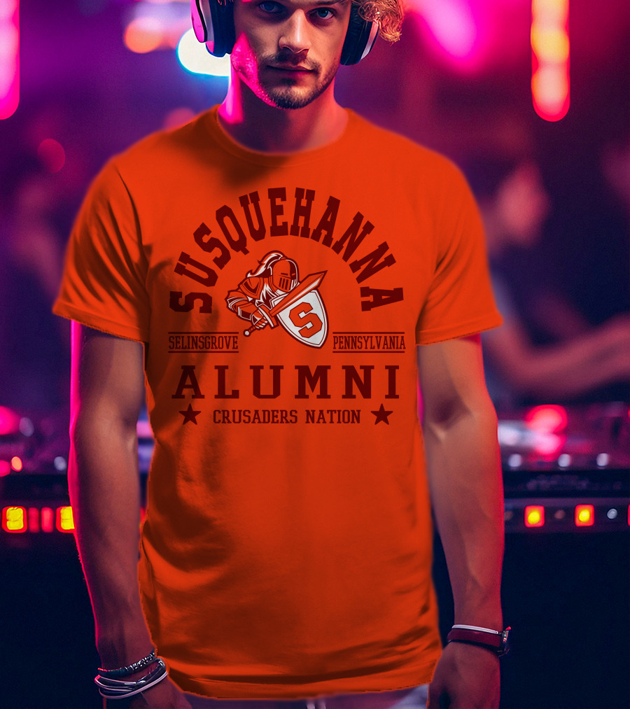 Susquehanna Alumni Crusaders Nation Selinsgrove Pennsylvania T-Shirt