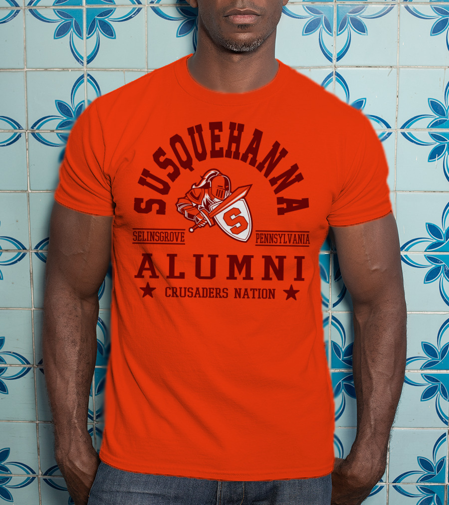 Susquehanna Alumni Crusaders Nation Selinsgrove Pennsylvania T-Shirt