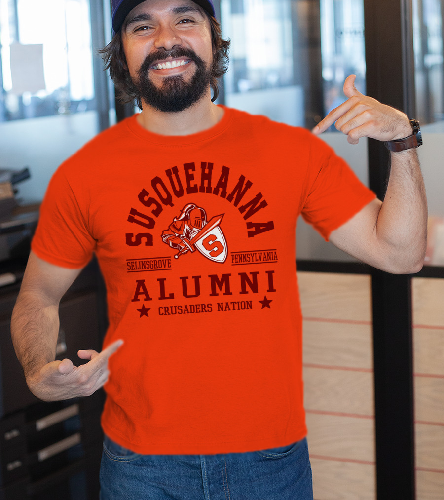 Susquehanna Alumni Crusaders Nation Selinsgrove Pennsylvania T-Shirt