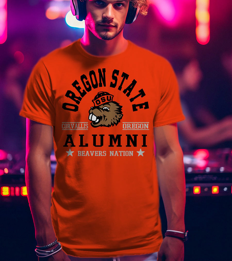 Oregon State Alumni Beavers Nation Corvallis OSU T-Shirt