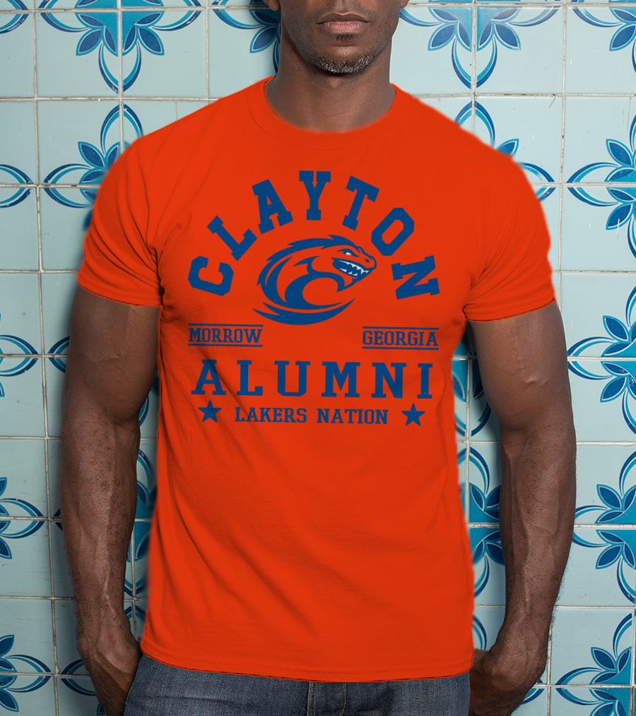 Clayton Morrow Georgia Alumni Lakers Nation T-Shirt